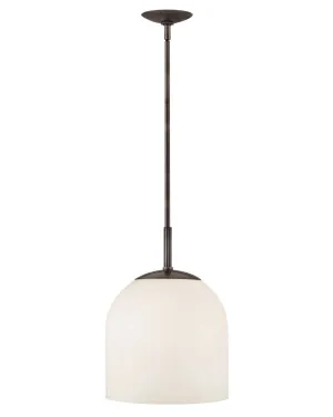 Willa LED Convertible Pendant in Black Oxide