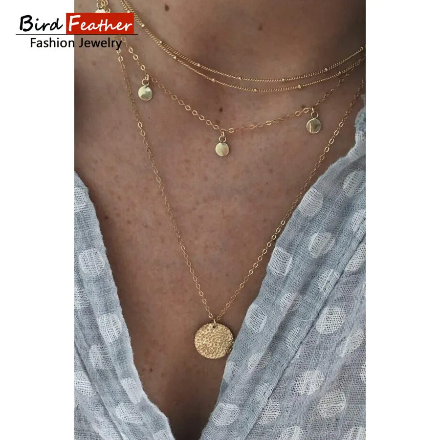 women Fashion Jewelry Short crystal stars Gold color Choker Chain Necklace for